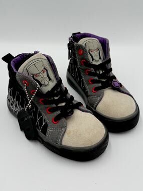 Transformer Megatron High Top Sneakers Size 10 Kids